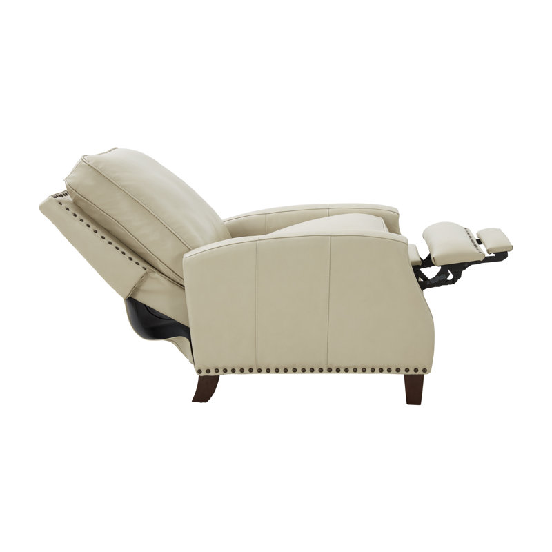 Llewellyn Genuine Leather Recliner & Reviews Birch Lane